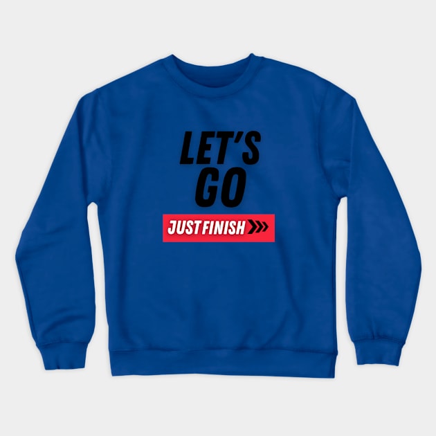 The Let's Go Collection Edit Crewneck Sweatshirt by The PE Spot Shop